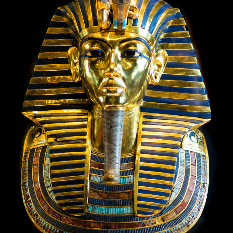 Man walks around he site of Cerro Quemado.