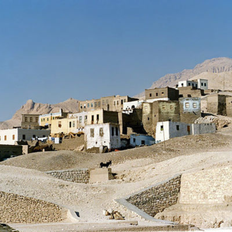 The site of Cerro Quemado Man walks around he site of Cerro Quemado.